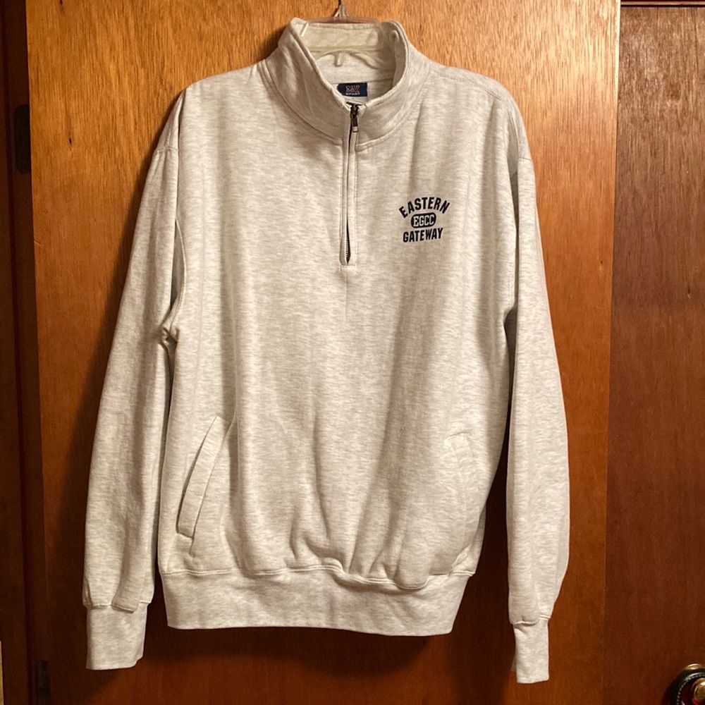 Pull-Over 1/4 Zip Sweatshirt